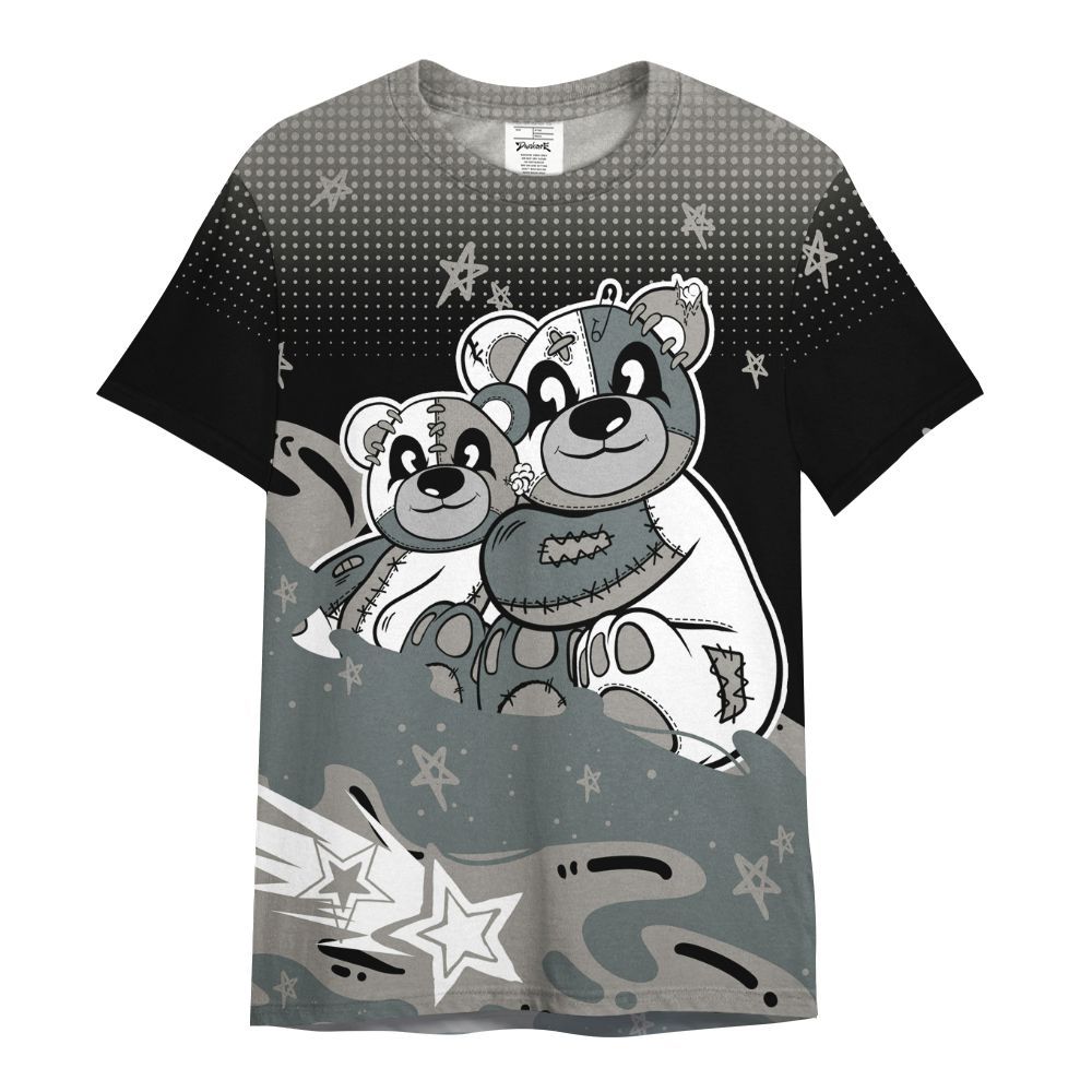 Shirt To Match Cool Grey 9s - Sincere Fondness Bear Stars All Over Print