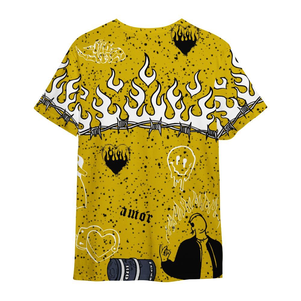 Shirt To Match Retro Tour Yellow 2026 4s - Snake Trust No One All Over Print