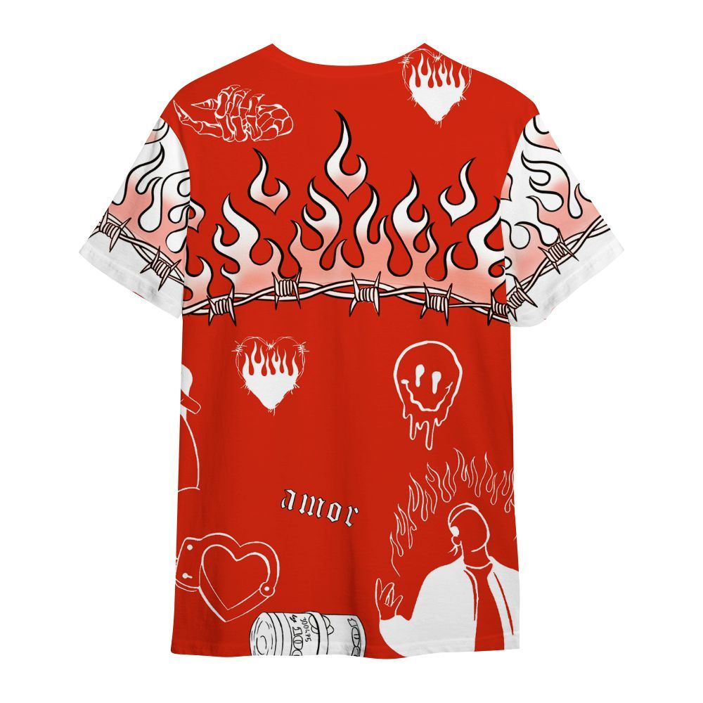 Shirt To Match Retro Cherry 11s - Snake Trust No One All Over Print