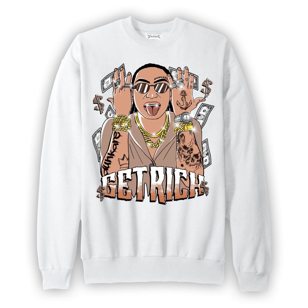 Sweatshirt To match OG Latte 1s Sweatshirt - Get Richz Unique Graphic