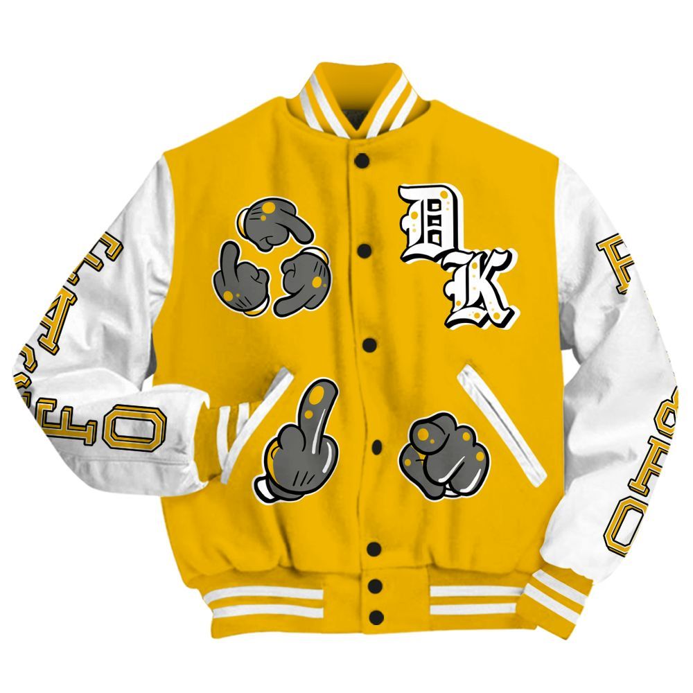 Varsity Jacket To Match Del Sol 13s - F Around Find Out Graphic All Over Print