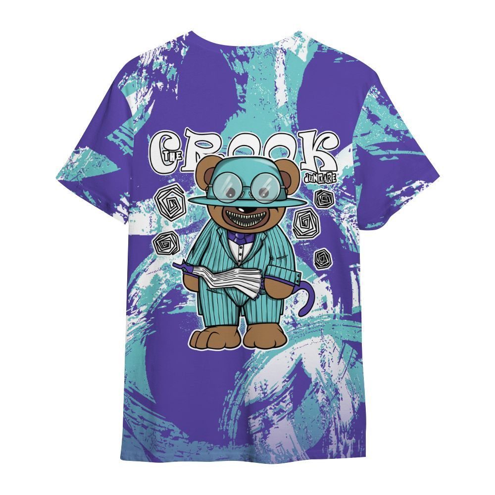 Shirt To Match Low Hornets 1s - Swindler Bear Circle Slpash All Over Print