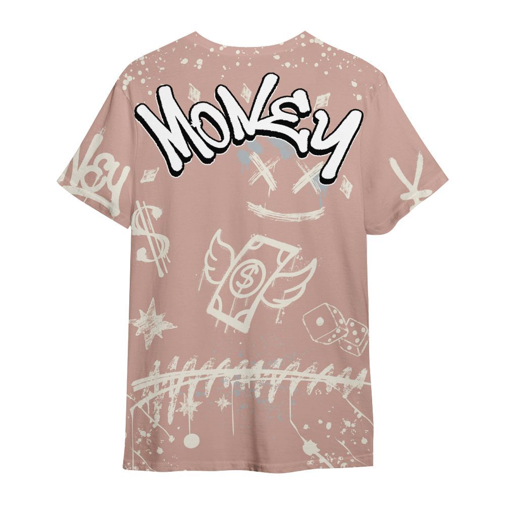 Shirt To Match Air Force Low 1 Arctic Orange - Everybody Paid In Full Crayon All Over Print