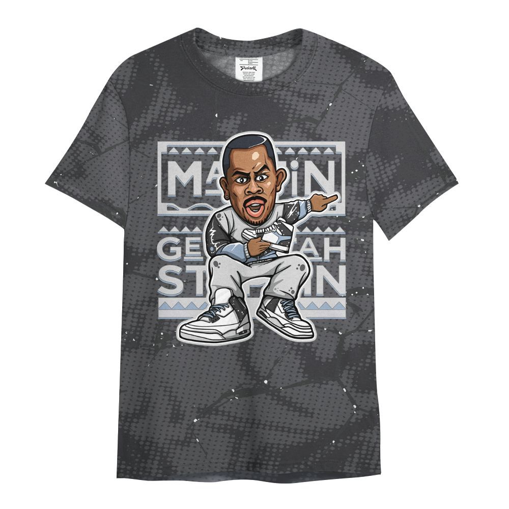 Shirt To Match Reverse Oreo 6s - Get Tag Sneakers Steppin' Graphic Crack All Over Print