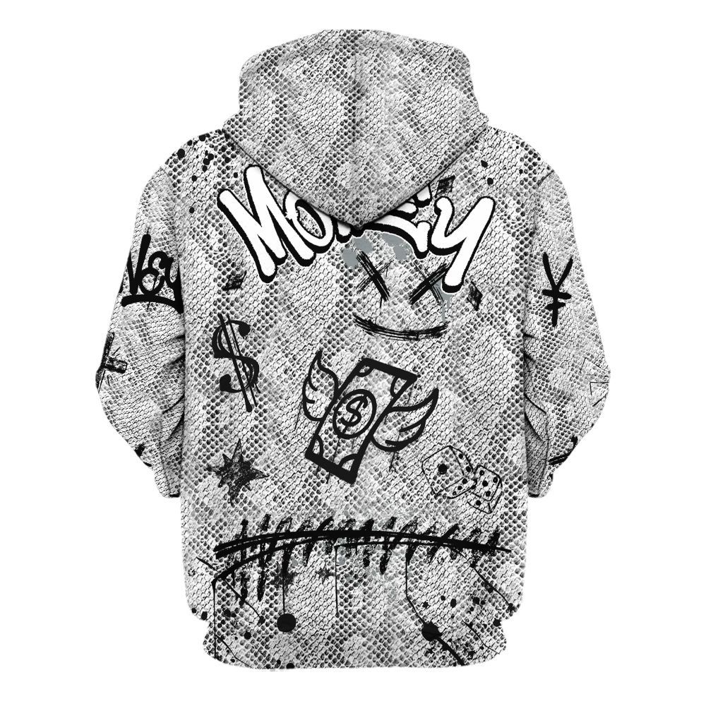 Hoodie To Match Low CNY Year Of The Snake 11s - Everybody Paid In Full Crayon All Over Print