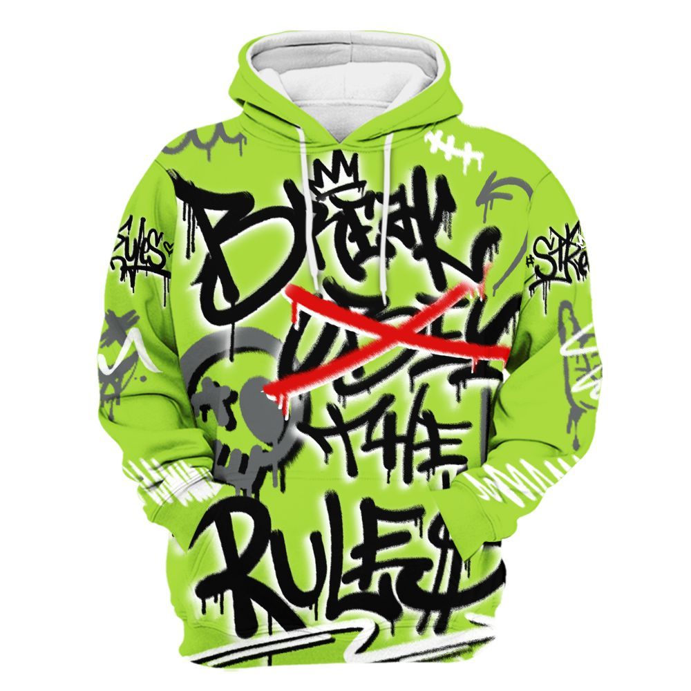 Hoodie To Match Air Max 95 Neon - Break Rules Streetwear All Over Print