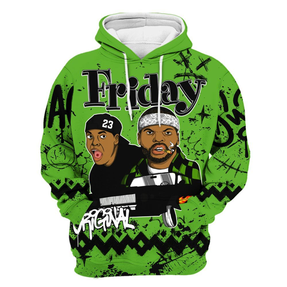 Hoodie To Match Air Foamposite One Volt - Friday Sneaker Crayon All Over Print