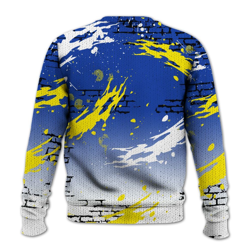 Knitted Sweater To Match Laney 14s - Values Of Loyalty Drip