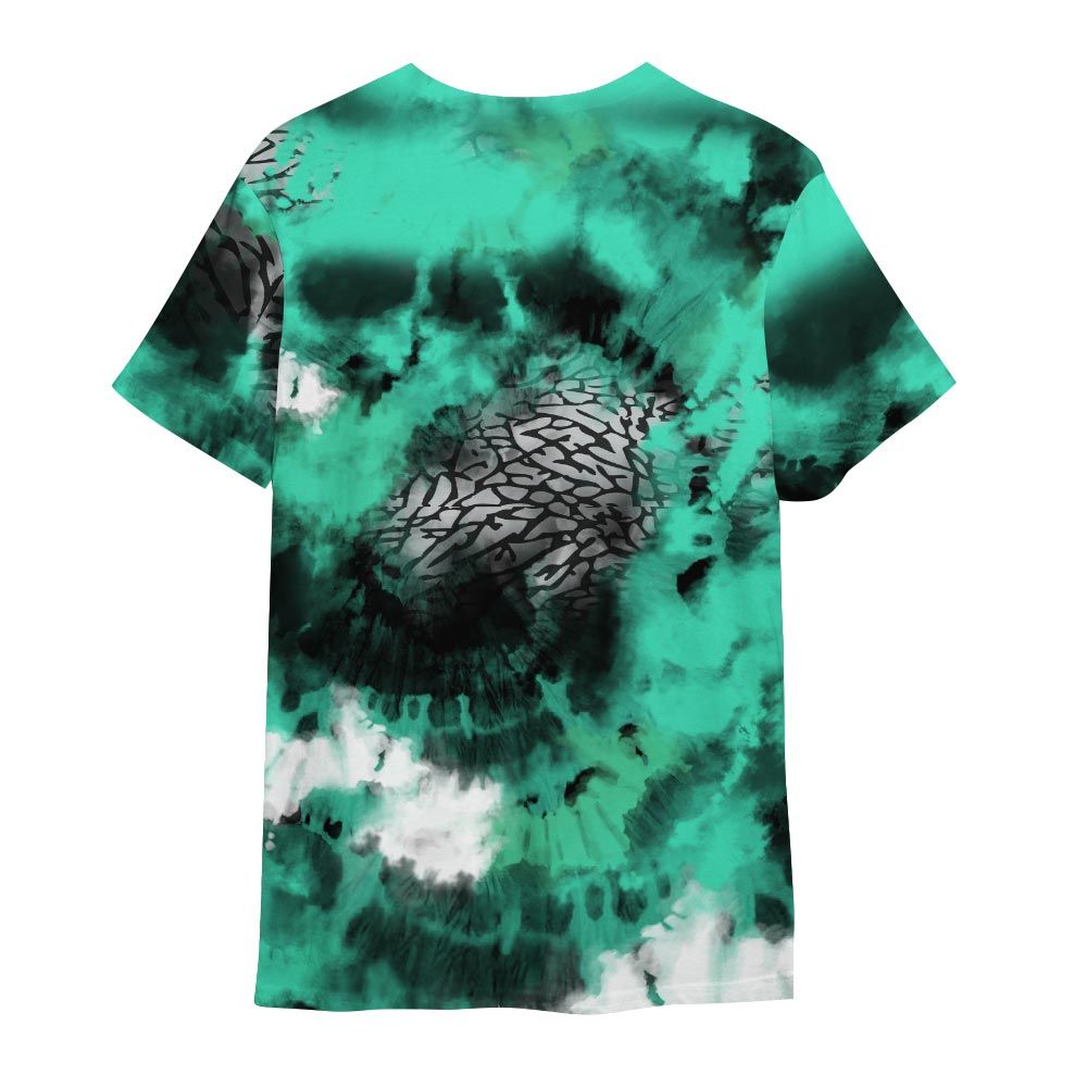 Shirt To Match Shirt Streetwear SNEAKER Girl Money Drip Tie Dye, 3 Green Glow T-- To Match Sneaker Black Green Glow 3s Graphic Tee NCT
