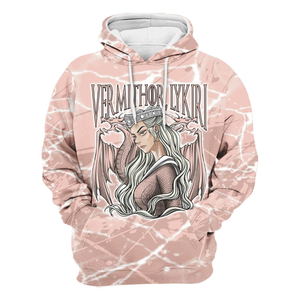 Hoodie To Match Low Legend Pink 11s - Dragon's Mom! Profound All Over Print