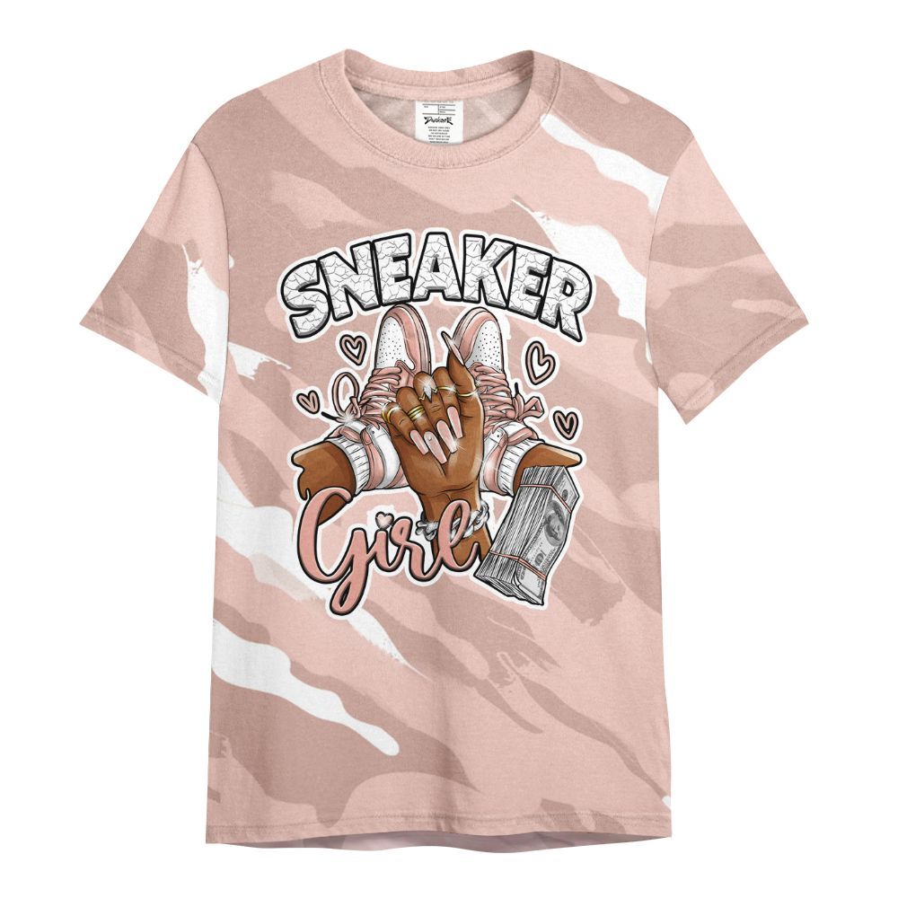 Shirt To Match Low Legend Pink 11s - Sneakerz Girlz Colored All Over Print
