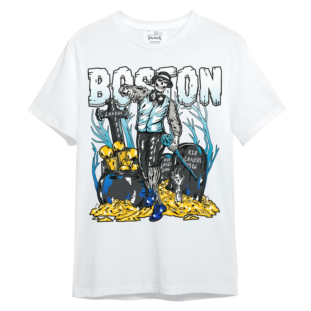 Shirt To Match Air Max One Block Down Blue - Goldrush Skeleton Unisex Shirt