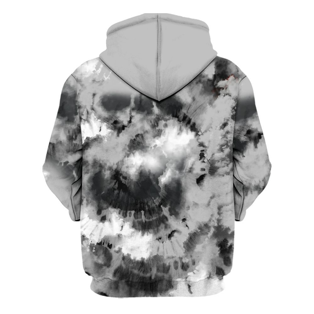 Hoodie To Match Low 85 Metallic Black 1s - God Blessed Tie Dye All Over Print