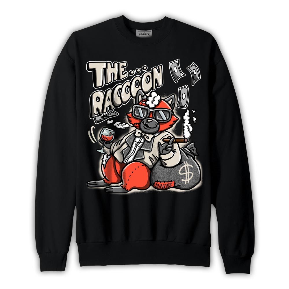 Sweatshirt To match Georgia Peach 3s Sweatshirt - The Rich Raccoon Graphic