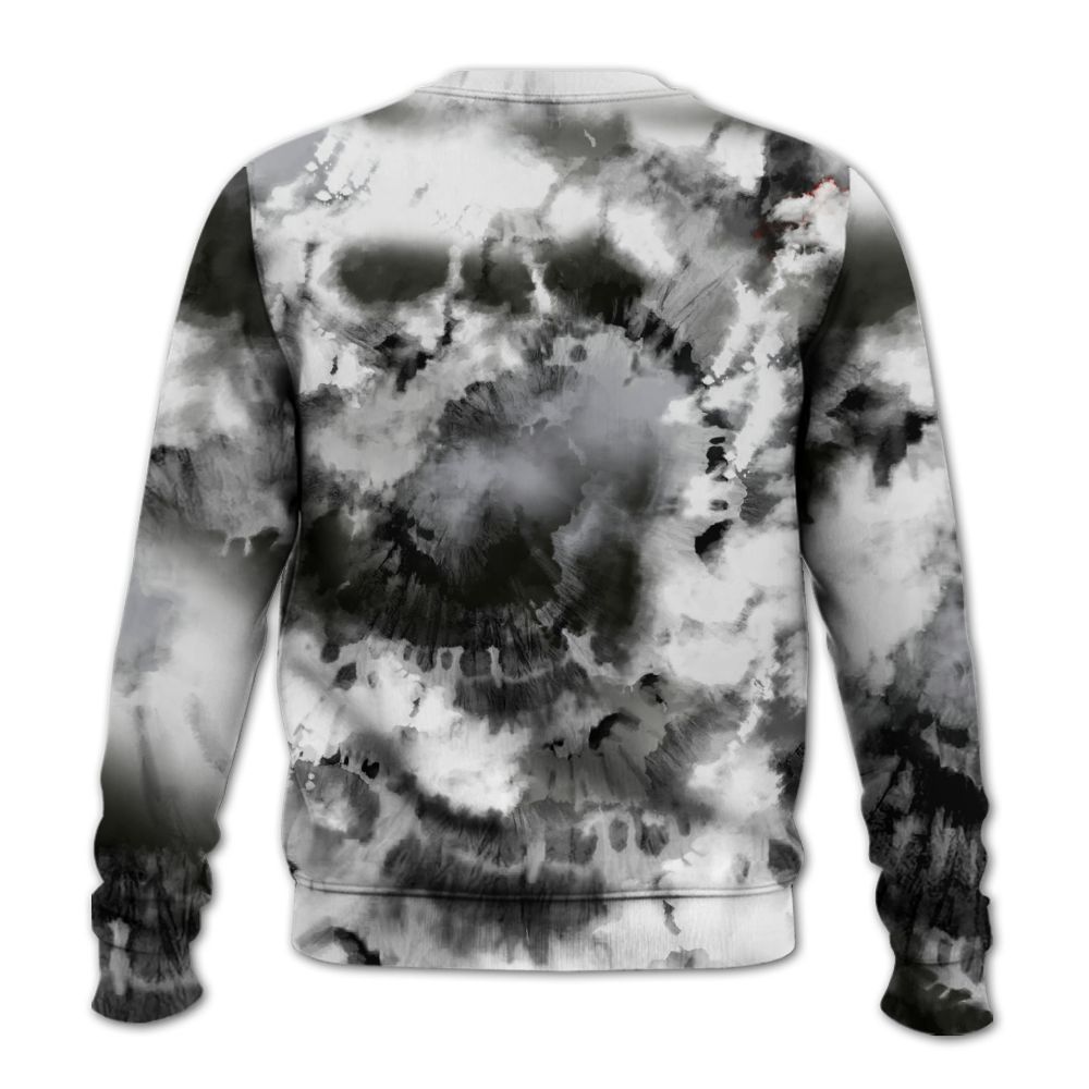 Sweatshirt To Match Baroque Brown 12s - God Blessed Tie Dye All Over Print