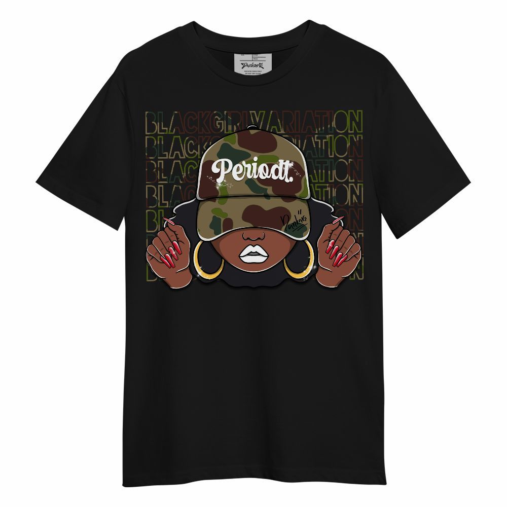 Shirt To Match Air Max 90 Duck Camo Red - Black Girl Variation Unisex Shirt