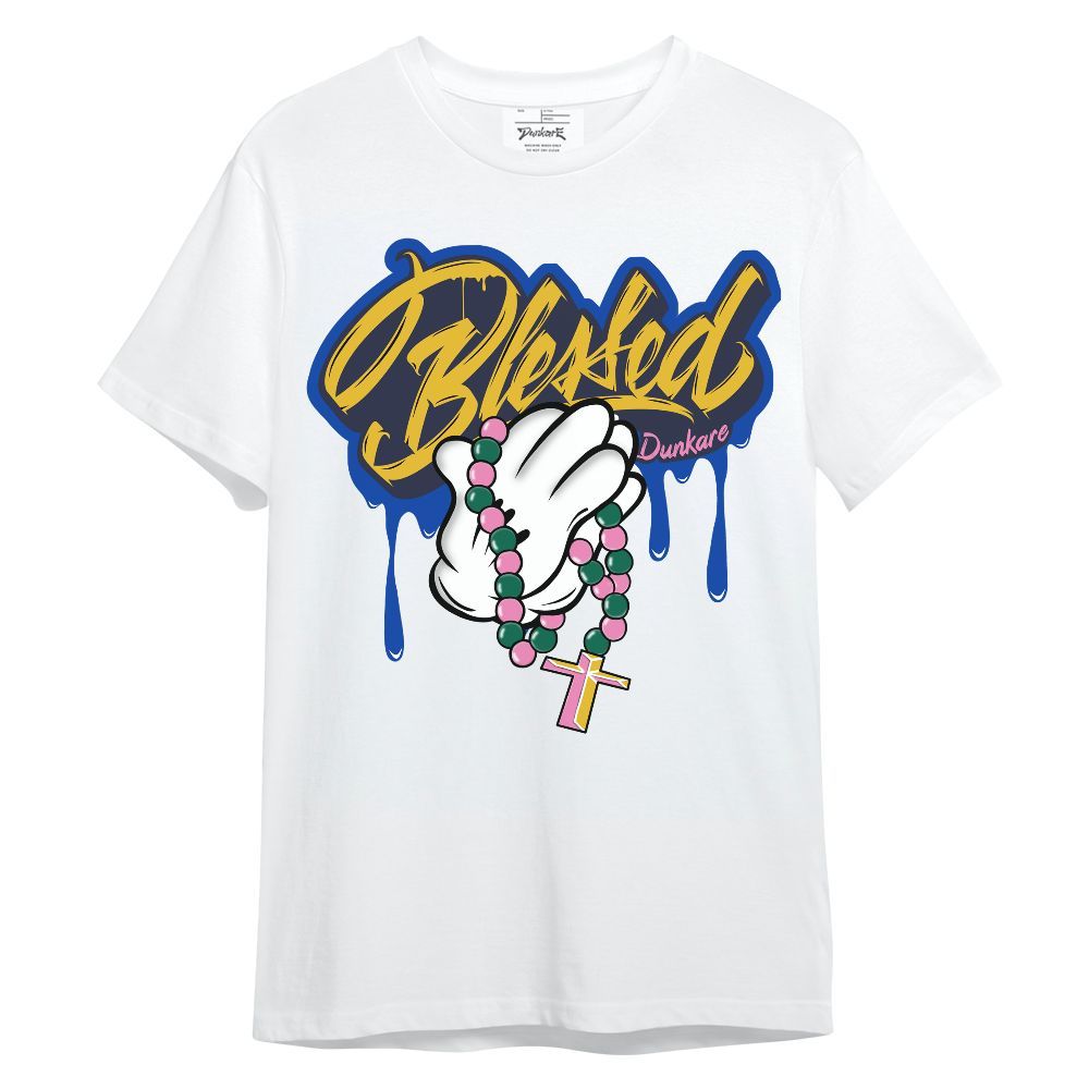 Shirt To Match Brazil Racer Blue Yellow 3s - God Blessed Drip Graphic