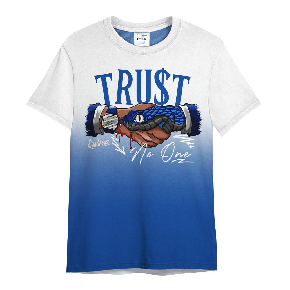 Shirt To Match Low Game Royal 1s - Snake Trust No One Drip All Over Print