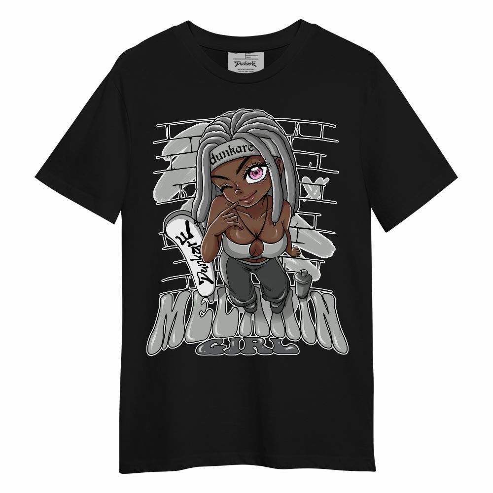 Shirt To Match Retro Wet Cement 4s - MelaninGirl Unique Unisex Shirt