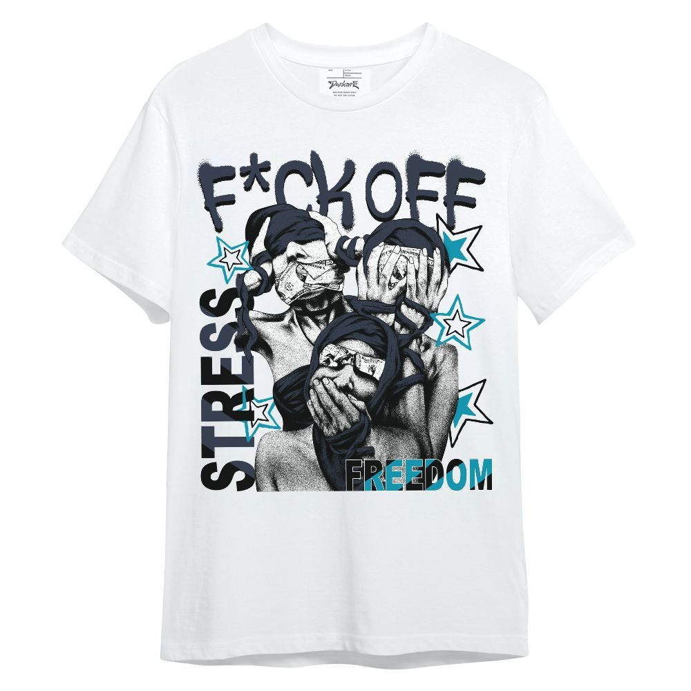 Shirt To Match Retro Obsidian 13s - Fck Off Stress Freedom Unisex Shirt