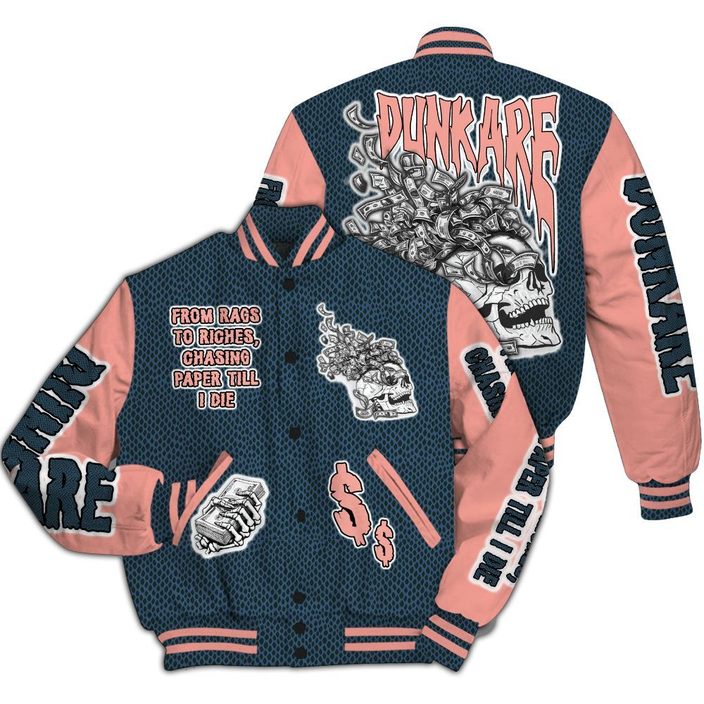 Varsity Jacket To Match Lebron XXI GS Olympic - From Rags To Riches All Over Print