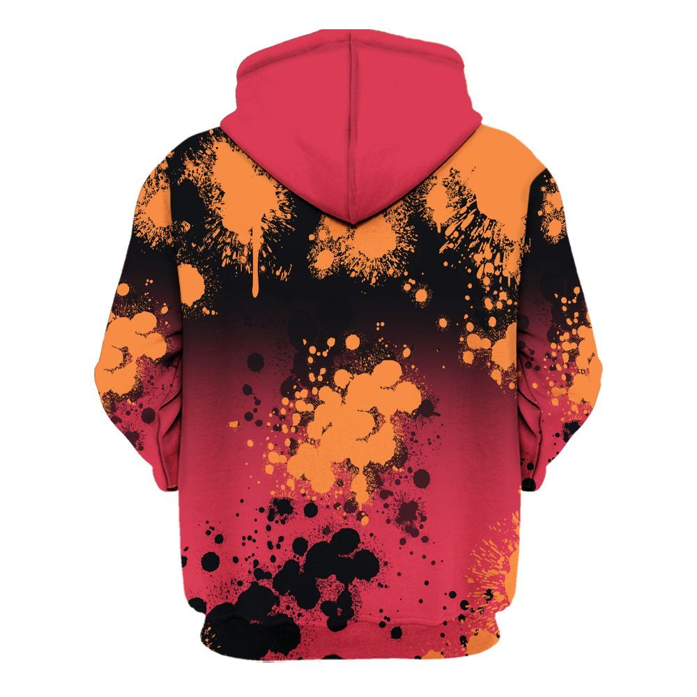 Hoodie To Match Air Max Portal Bright Ceramic - God Blessed Ink Drip All Over Print