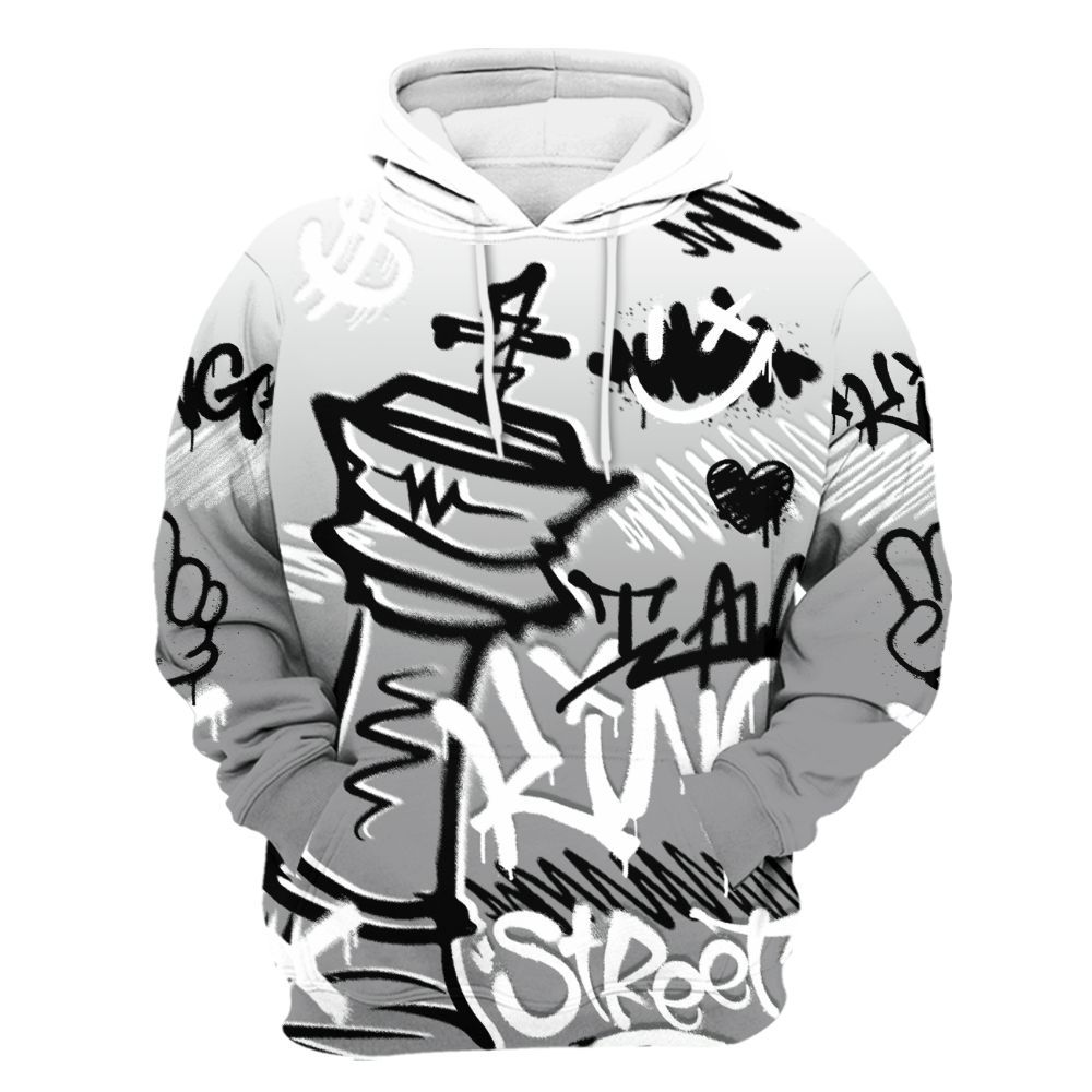 Hoodie To Match Retro Stealth 12s - Street King Chess Streetwear All Over Print