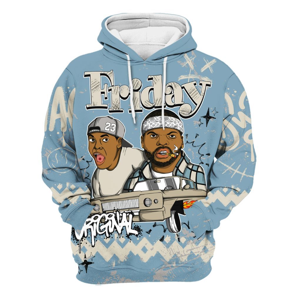 Hoodie To Match Retro SoleFly 13s - Friday Sneaker Crayon All Over Print