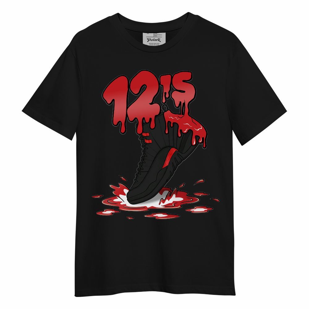 Shirt To Match Bloodline 12s - Sneaker Sludges Drip Graphic