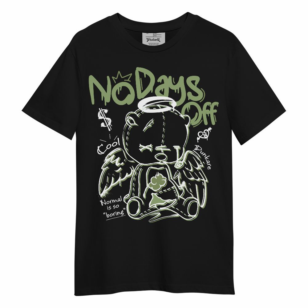Shirt To Match Oil Green 4s - No Days Off Unisex Shirt