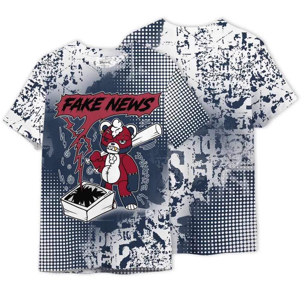 Shirt To Match Retro Olympic 6s - False News Hugz Graphics Shirt Unisex