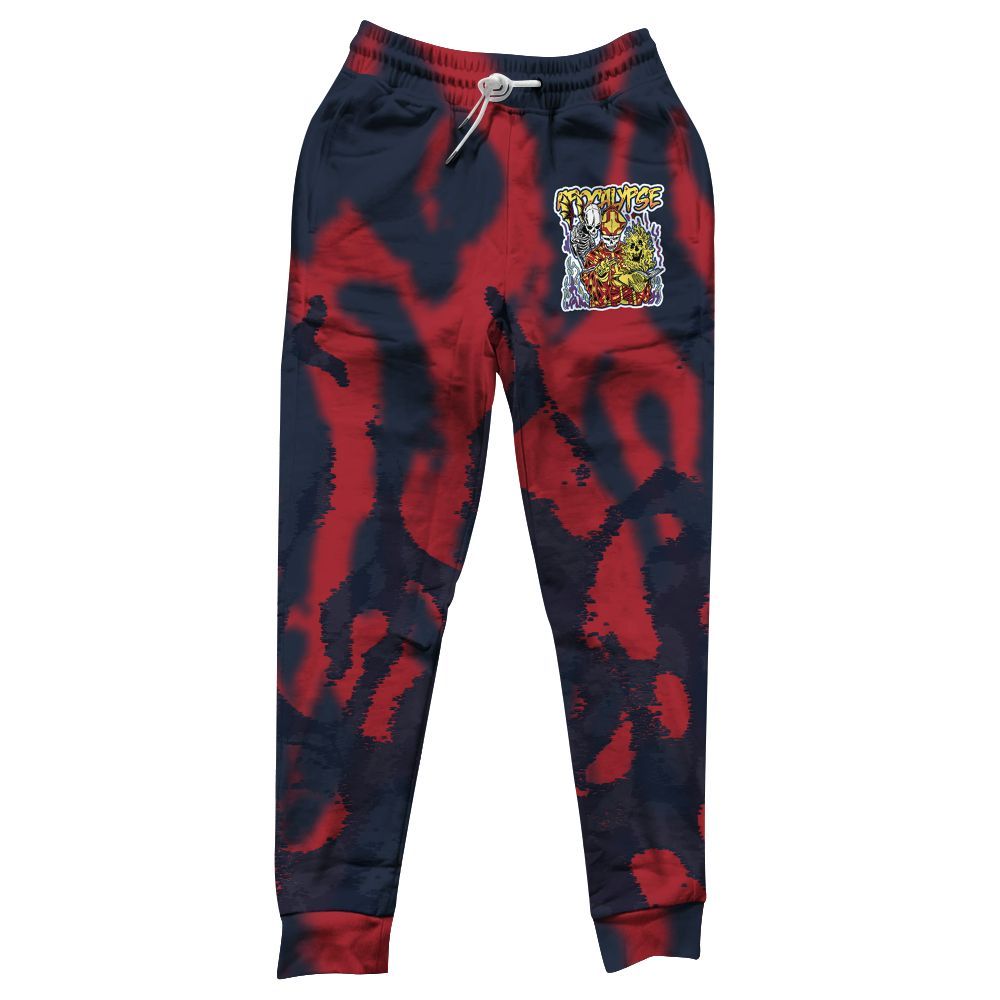 Sweatpant To Match Dunk Low COJP What The 2024 - Apocalypse Skeleton Burn All Over Print