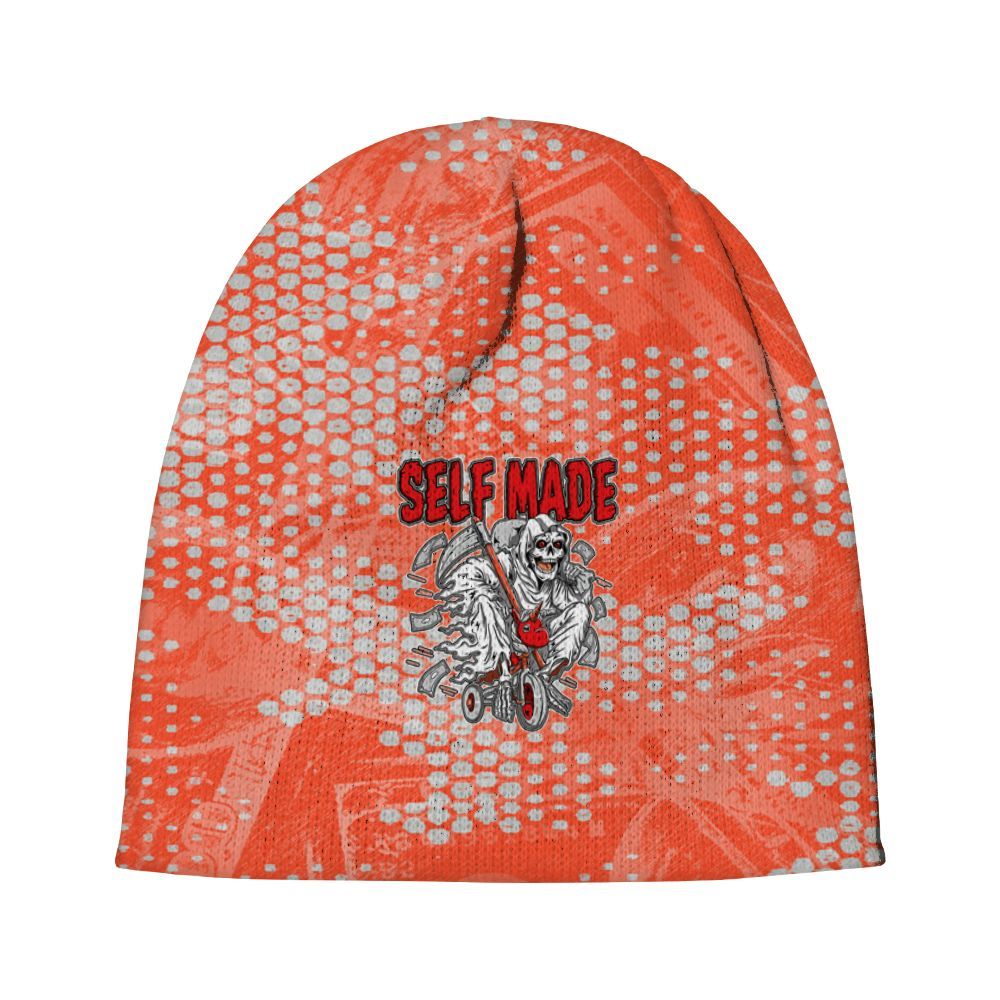 Beanie Hat To Match Air Max 1 86 Cosmic Clay - Self Make Skeleton Banknotes Art Graphic