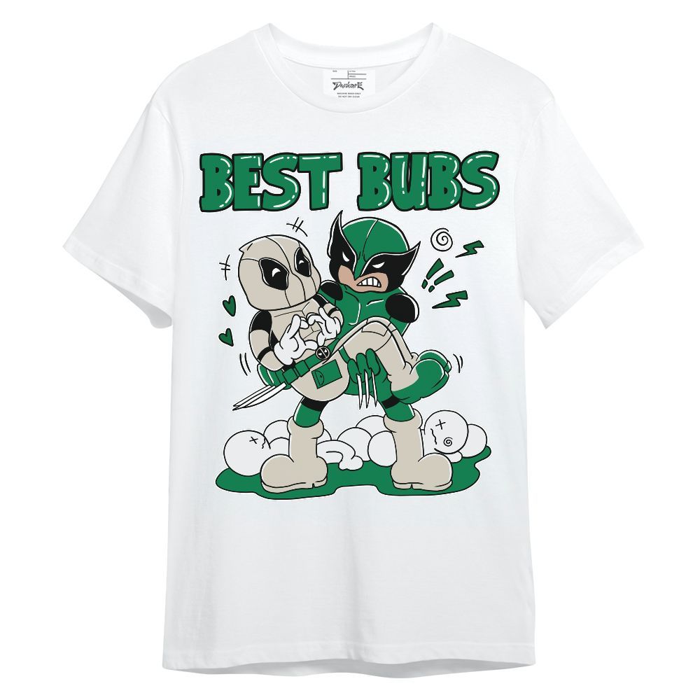 Shirt To Match Lucky Green 2s - Bubs Cartoon Unisex Shirt