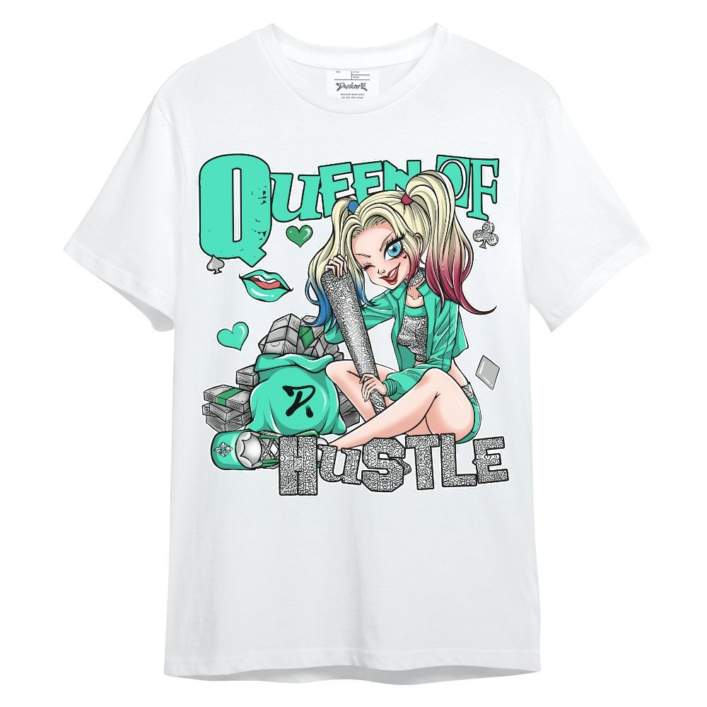 Shirt To Match Black Green Glow 3s - Hustles Quiinn Unisex Shirt