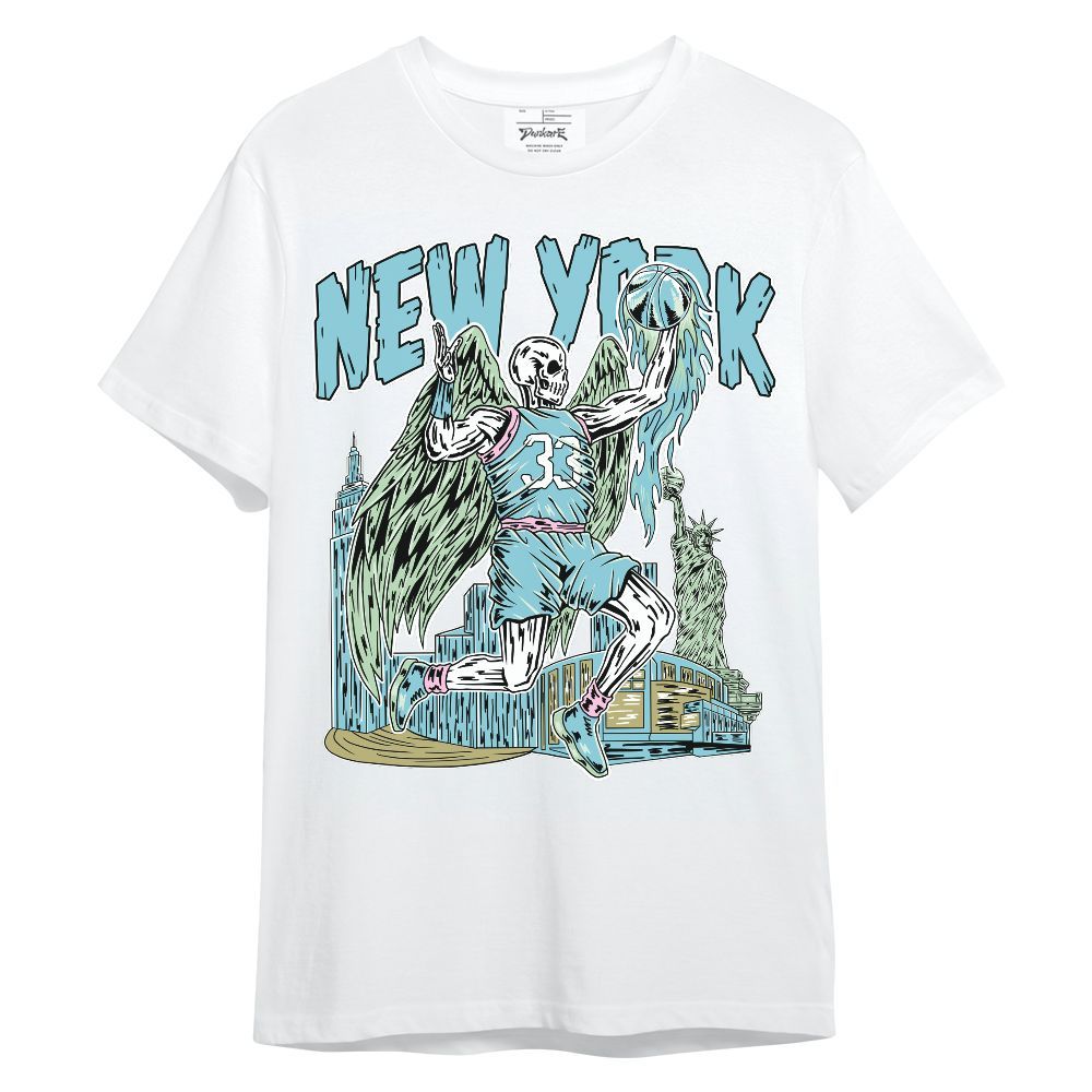 Shirt To Match SB Dunk Low Visty - Ewing Era Skeleton Unisex Shirt