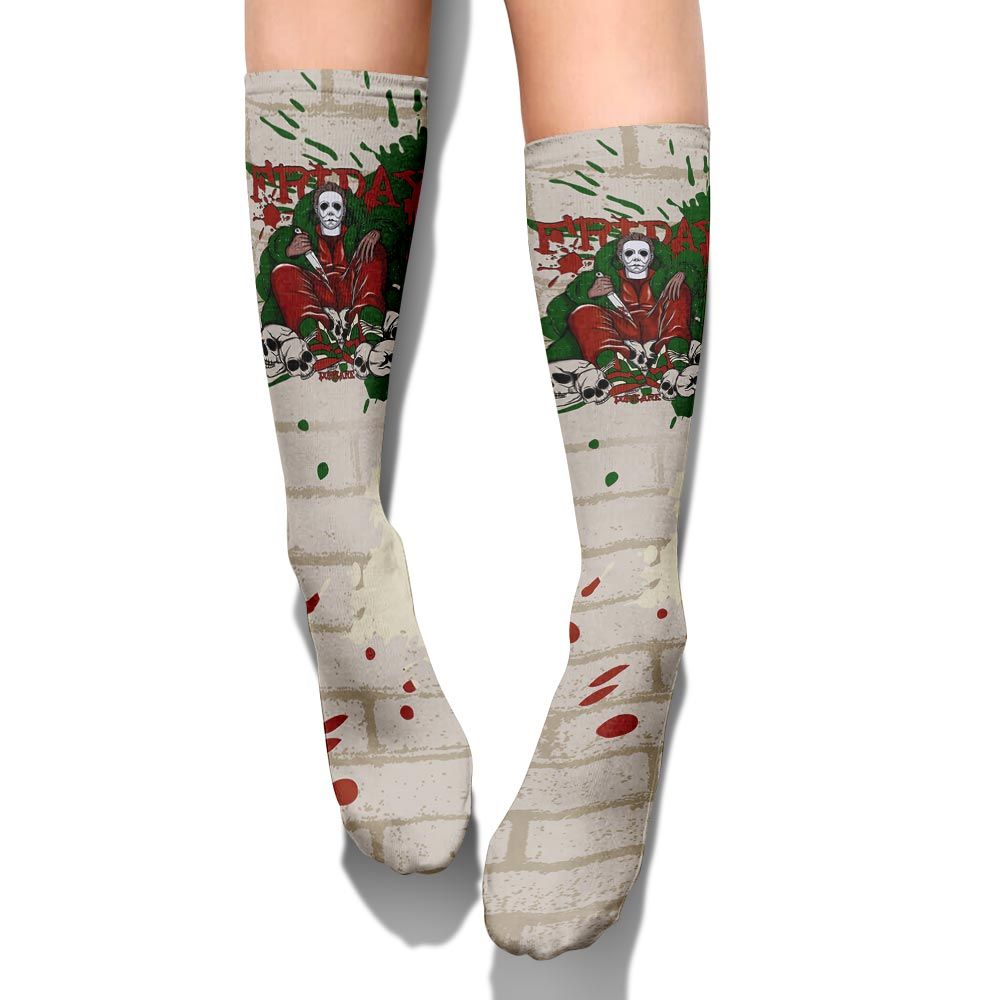 Sock To Match El Grito 5s - Friday Halloween Brick
