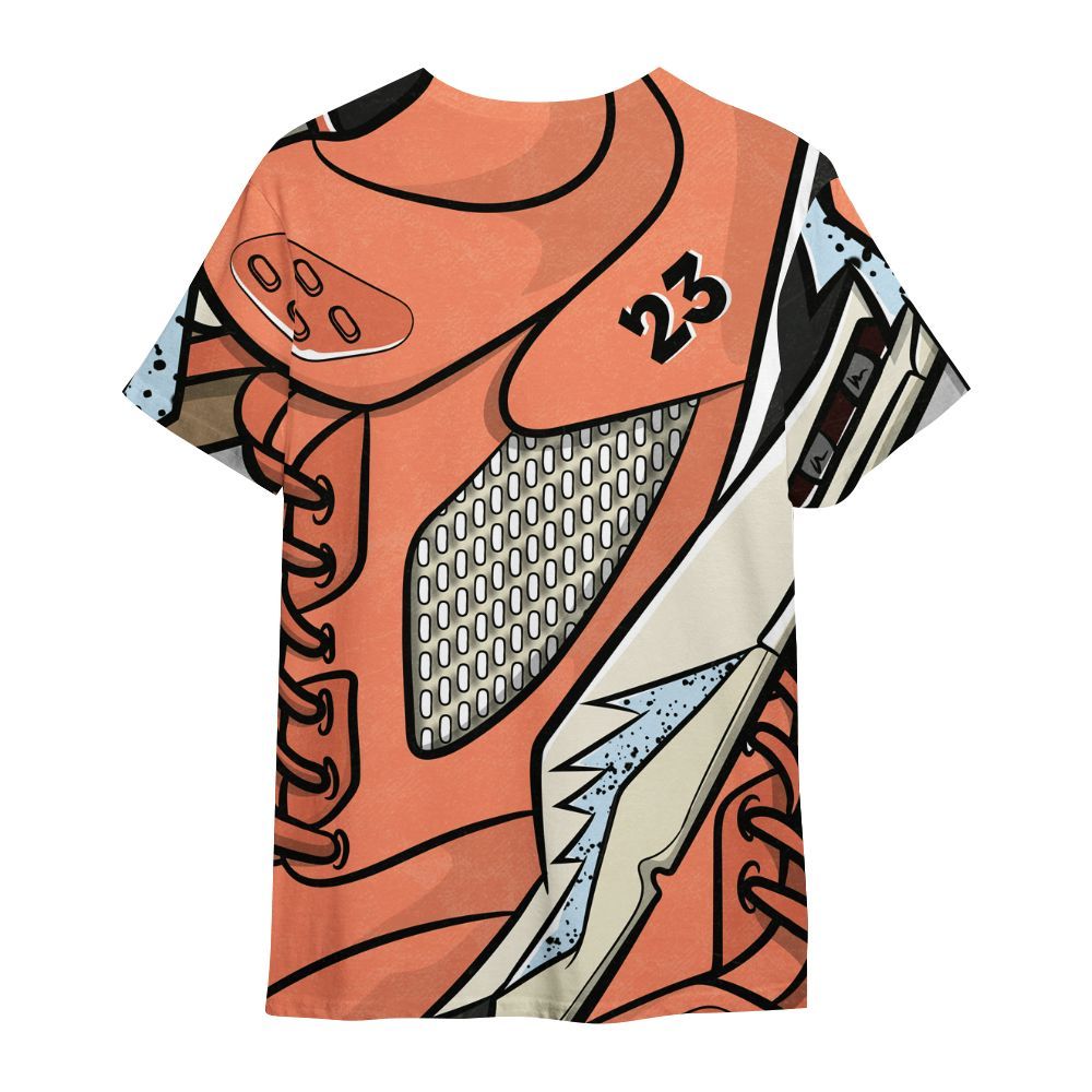 Shirt To Match DJ Khaled Crimson Bliss 5s - 23 Goat JD All Over Print