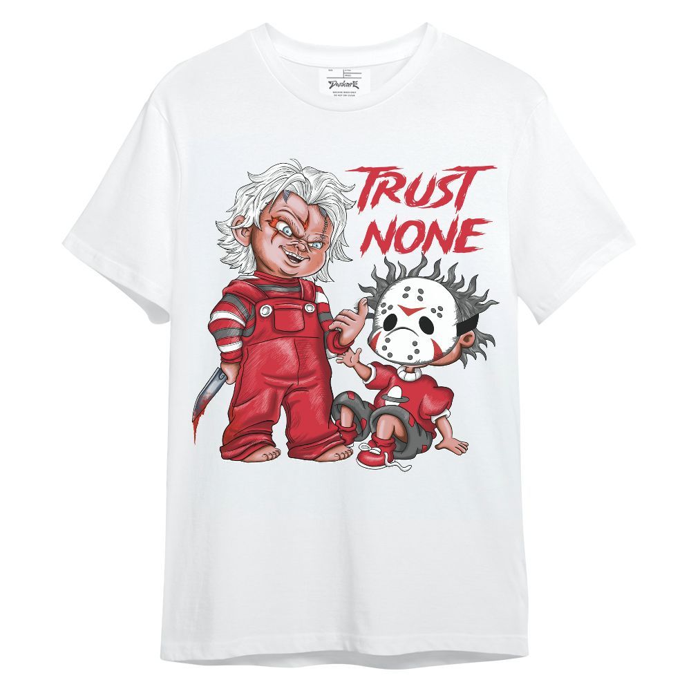 Shirt To Match Bunny 2025 8s - Trust No One Scary Graphic