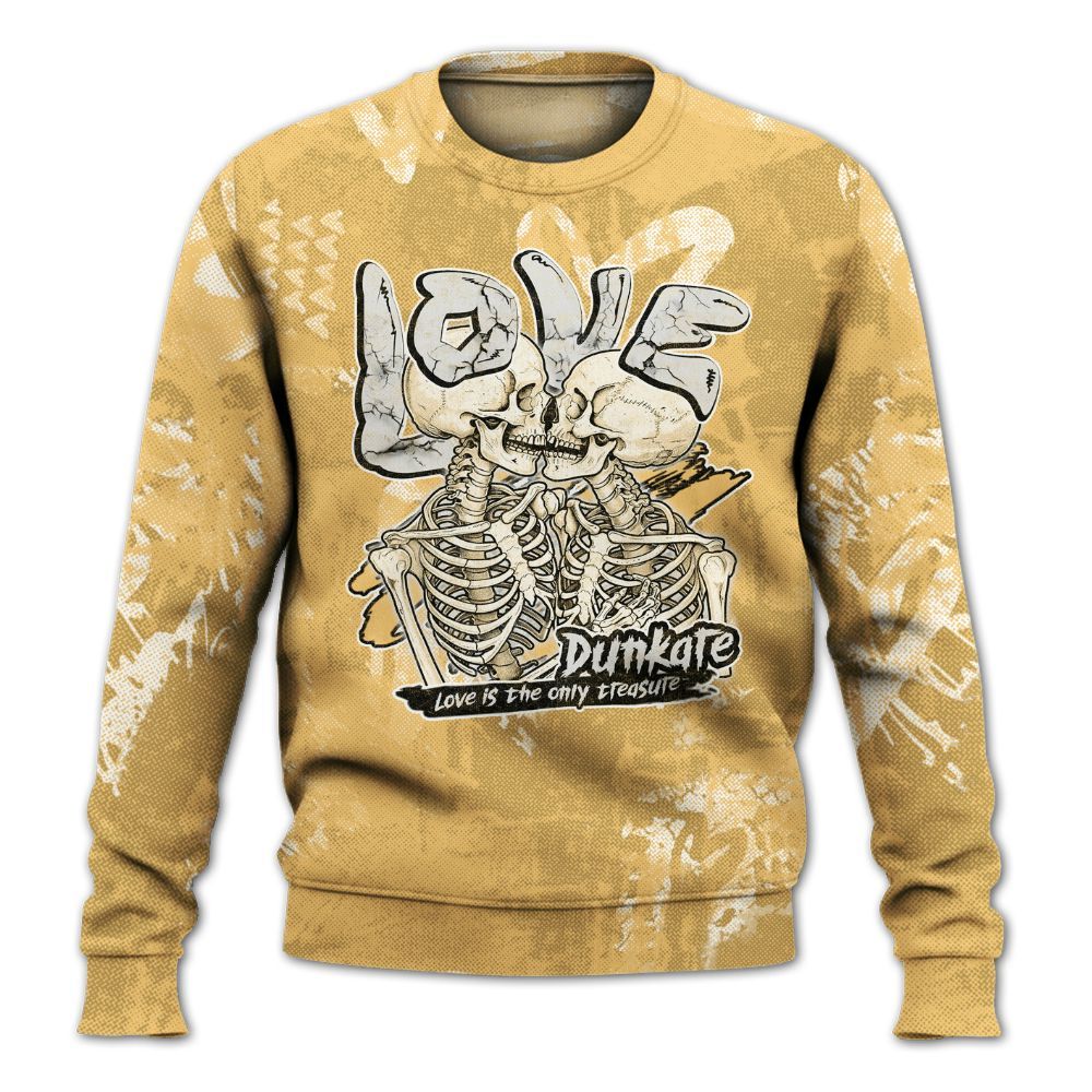 Sweatshirt To Match Craft Paris 6s - Skull Love All Over Print