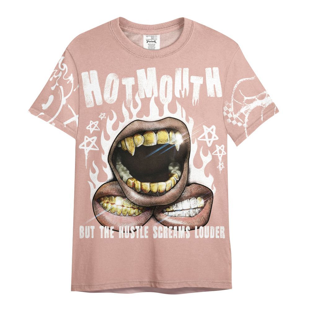 Shirt To Match Dunk Low Pink Velvet - Mouth Burning Street Style All Over Print