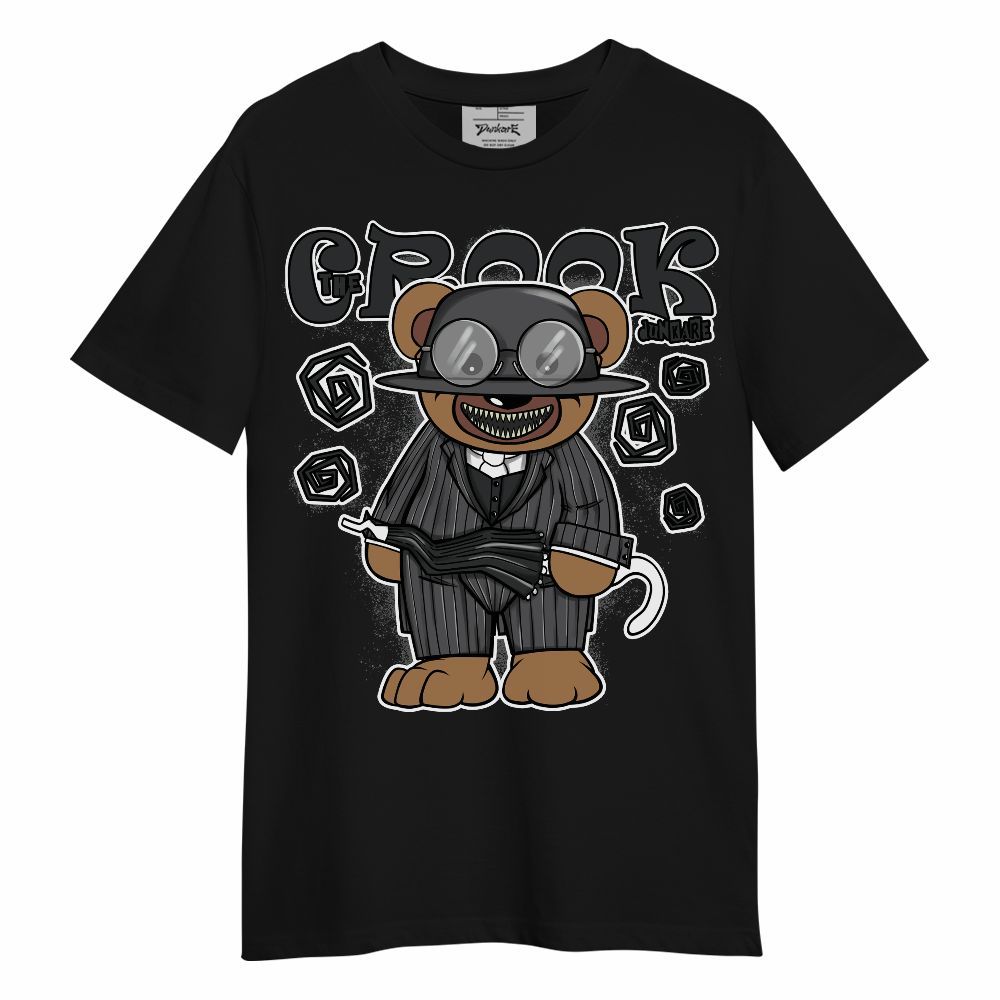 Shirt To Match White Thunder 4s - Swindler Bear Unisex Shirt
