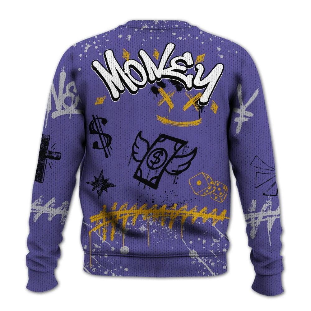Sweater To Match Lakeshow 4s - Everybody Paid In Full Crayon Graphic