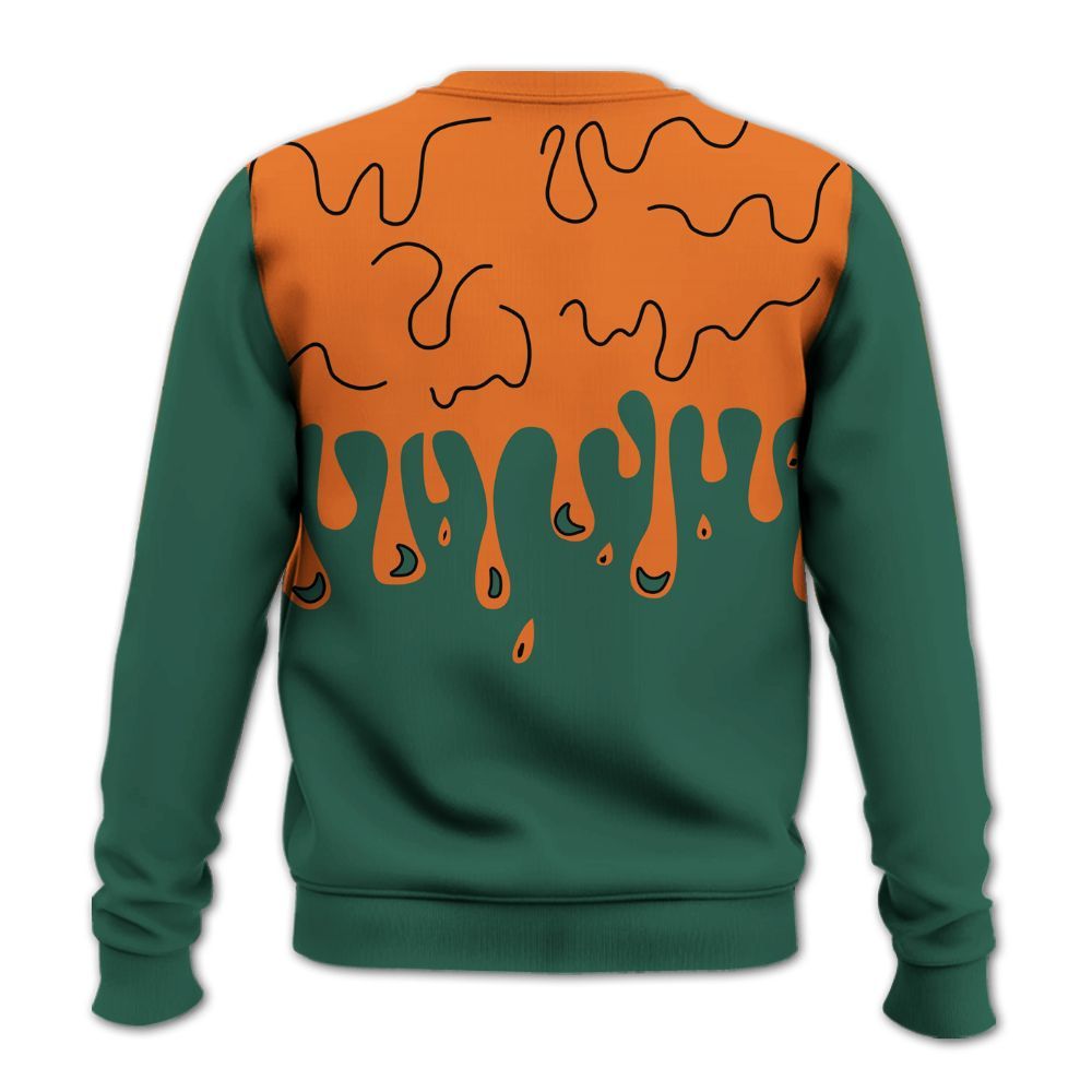 Sweatshirt To Match Dunk Low Ceramic - Snake Trust No One Drip All Over Print