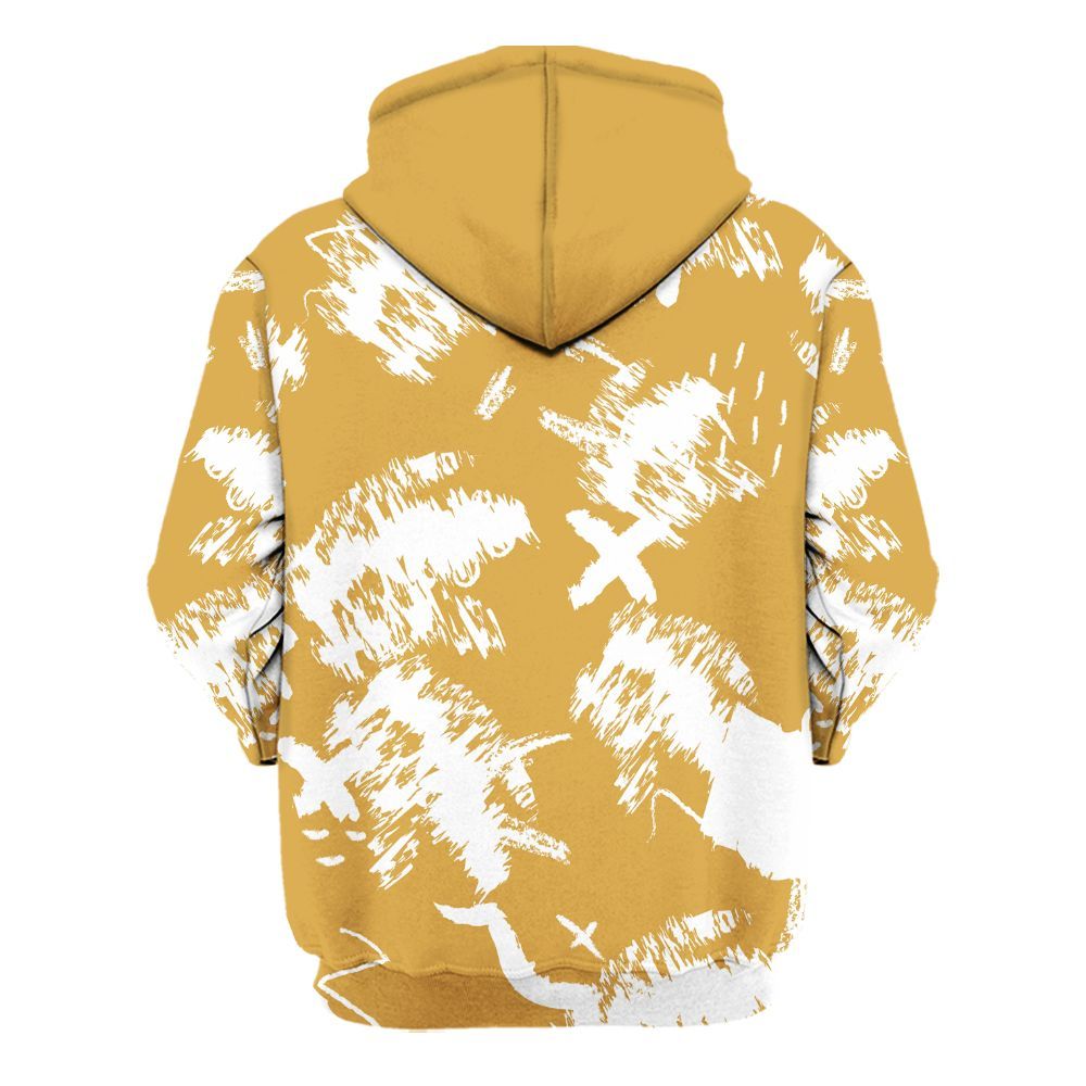 Hoodie To Match Low OG Rookie Of The Year 1s - Hustle Grind Pray Retro All Over Print