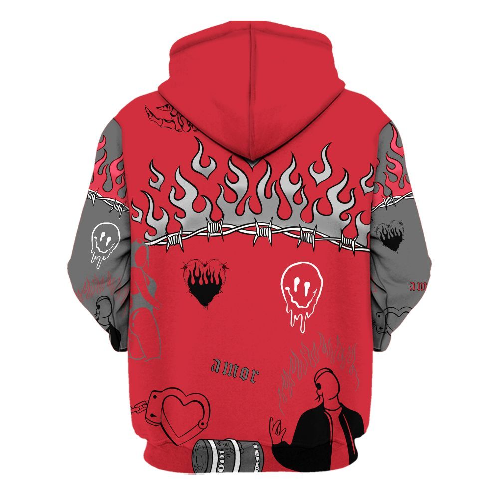 Hoodie To Match Bunny 2025 8s - Snake Trust No One All Over Print