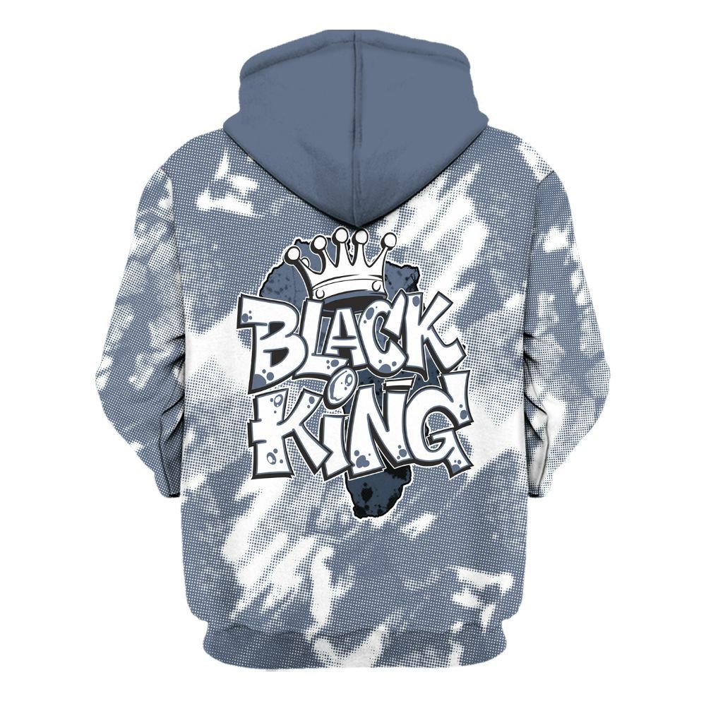 Hoodie To Match Low Diffused Blue 11s - B-King Shirt Unisex Oufit All Over Print