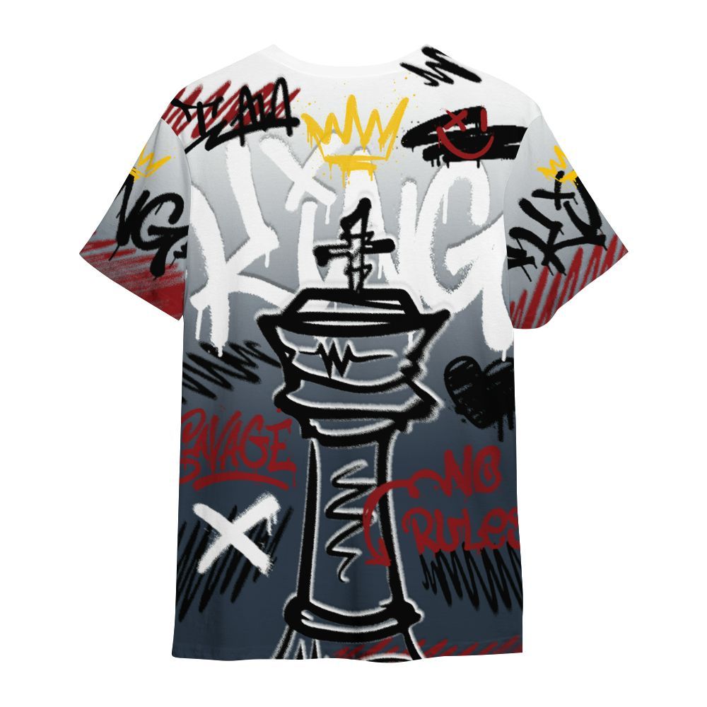 Shirt To Match Retro Olympic 6s - Street King Chess Streetwear All Over Print