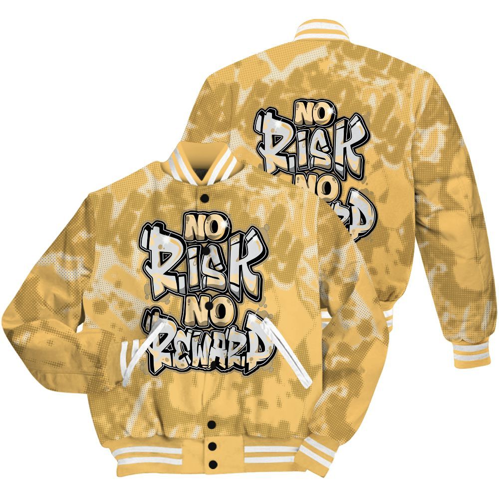 Varsity Jacket To Match Craft Paris 6s Shirt - No Risks No Reward Street All Over Print