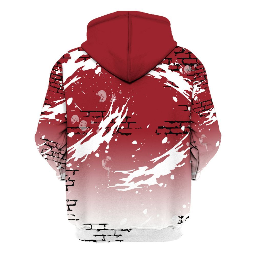 Hoodie To Match High Black Toe Reimagined 1s - Values Of Loyalty Drip All Over Print